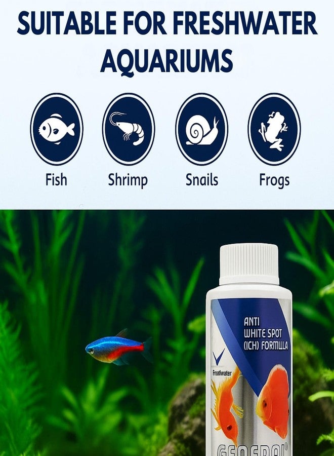 VAYINATO Aquatic Remedies 220 ML General Cure Fish Care with Anti White Spot Formula for Freshwater Fish | Safe for All Aquatic Animals - Image 4